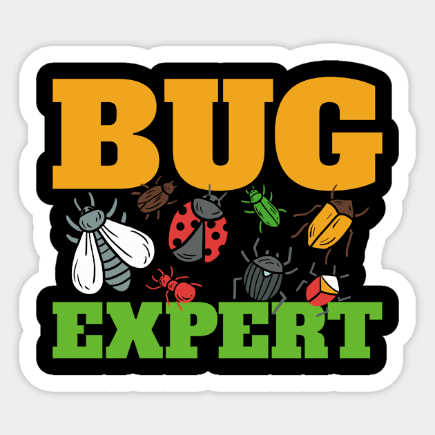 Bug, Insect, Entomologist Sticker by KAWAIITEE